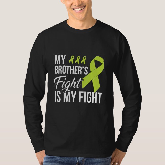 Camiseta Lymphoma  My Brother's Fight (Frente)
