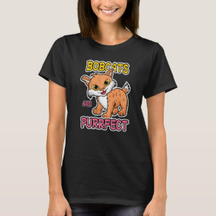 Camiseta Lynx Purrfect Bobcat Wildcat Kids