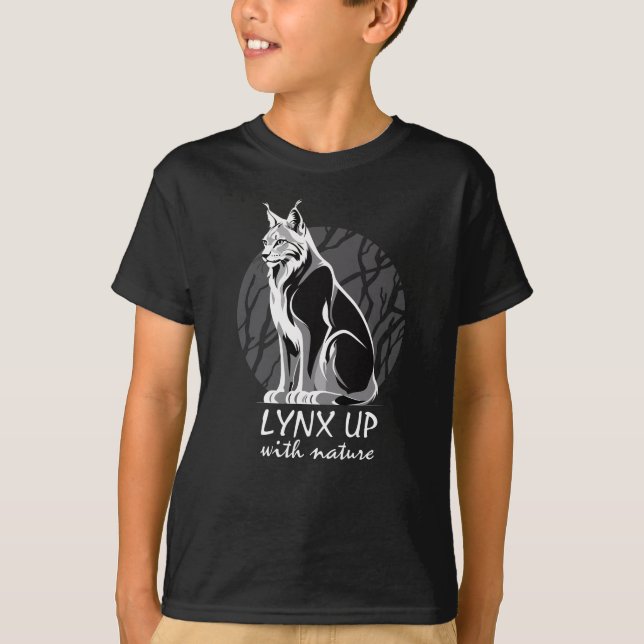 Camiseta Lynx up com a Natureza (Frente)