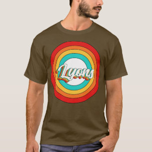 Camiseta Lyons Name Shirt Vintage Lyons Circ