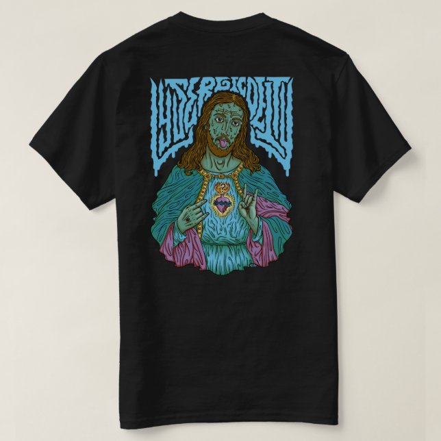 Camiseta LysergicDeity x iamriboflavina (Verso do Design)