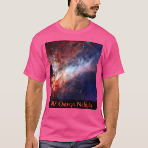 Camiseta M17 Omega Nebula Messier Object 17 Astronomia Espa