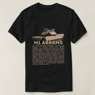 Camiseta M1 Tanque de Abrams