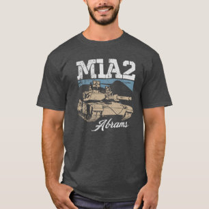 Camiseta M1A2 Abrams - American Desert Storm Tank