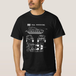 Camiseta M26 Pershing | World War 2 Tank