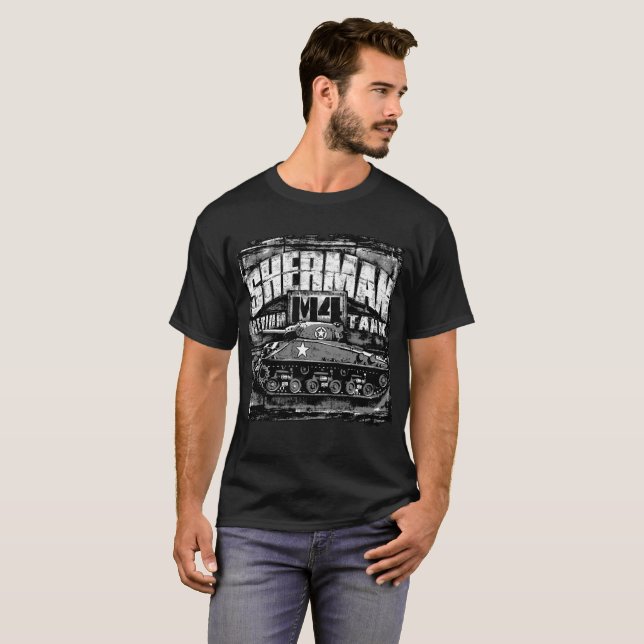 Camiseta M4 Sherman (Frente Completa)