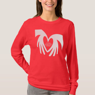 Camiseta M4JC Jeremys Heart_wht