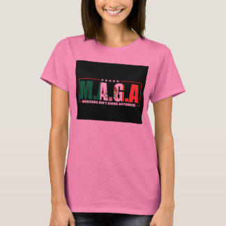 Camiseta M.A.G.A. Mexicanos não vão a lugar nenhum