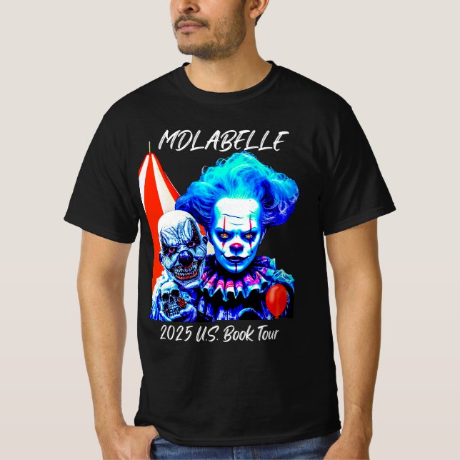 Camiseta M.D. LaBelle 2025 Book Tour Collector Shirt Unisex (Frente)