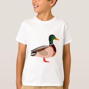 Camiseta M é para Mallard Duck
