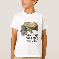 M é para Mata Mata Turtle