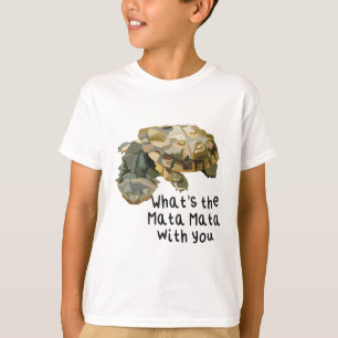 Camiseta M é para Mata Mata Turtle