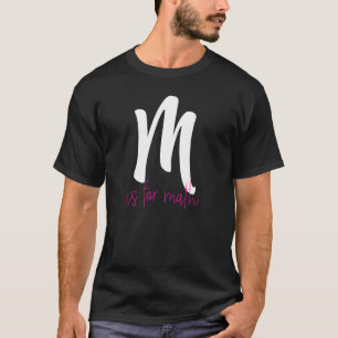 Camiseta M É Para Professora De Matemática Da Faculdade De