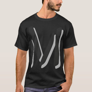 Camiseta M esportes retrô