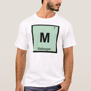 Camiseta M - Meleagro Símbolo da Tabela Periódica Química G
