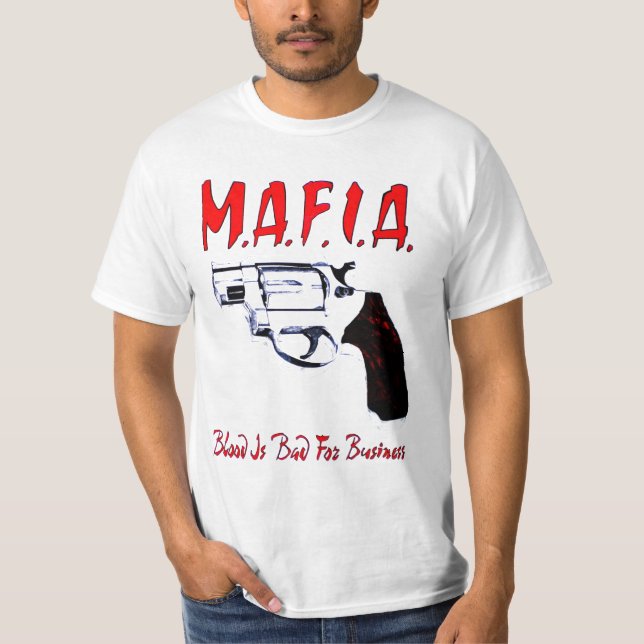 CAMISETA M.O.B. - A.I.R. --M.A.F.I.A. (Frente)
