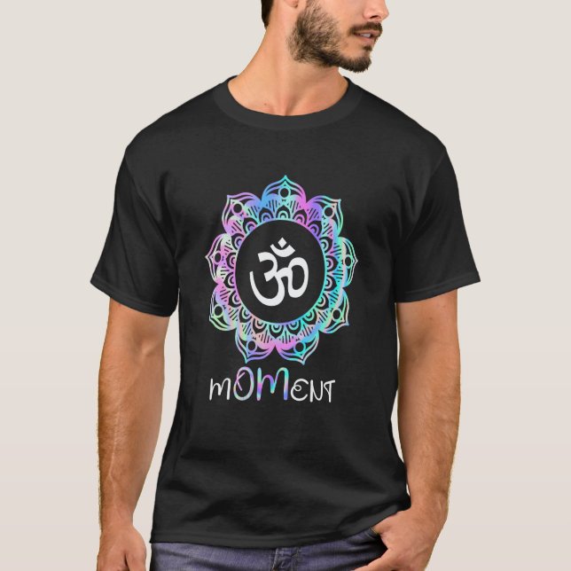 Camiseta M OM ent Mandala Yoga  1 (Frente)