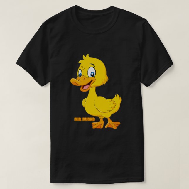 Camiseta M.r. Camisa-T Essencial Patos (Frente do Design)