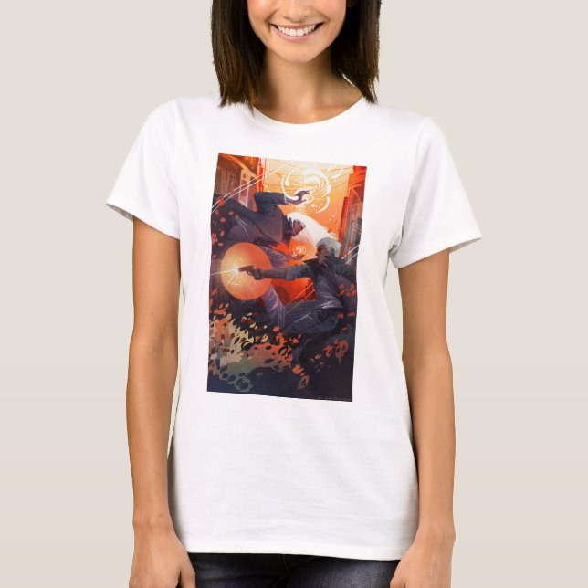 Camiseta M&S Simon & Monty T-shirt - Arte de Galen Dara (Frente)