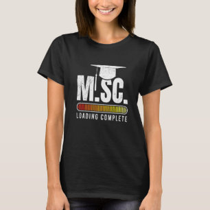 Camiseta M Sc carregando Mestrado Master of Science 1