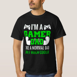Camiseta M Um Pai De Jogador Como Um Pai Normal Apenas Muit