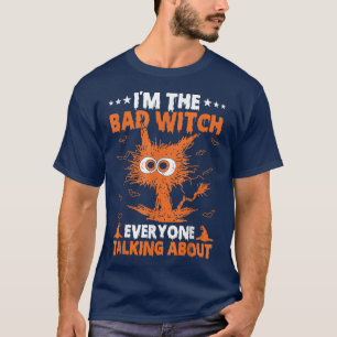 Camiseta Má Bruxa Todos Falando Sobre Cos De Halloween De C