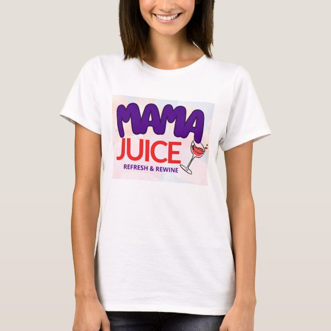 Camiseta Ma Juice - Relaxe e revinho (Frente)