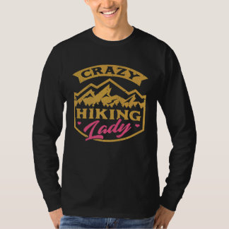 Camiseta Má Legal Caminhante  Acampamento ao Exterior