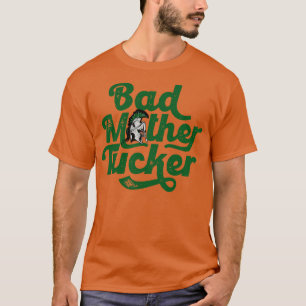 Camiseta Má Mãe Tucker Engraçado Spartan Vintage Texto