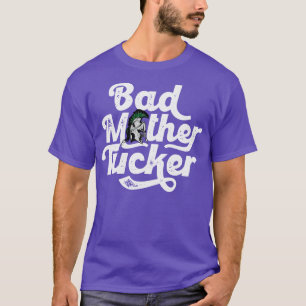 Camiseta Má Mãe Tucker Engraçado Spartan Vintage Texto 1