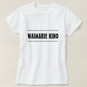 Camiseta Má sorte em Maori - waimarie kino