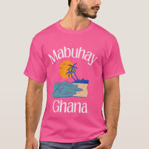 Camiseta Mabuhay Gana Filipinas saudando Tagalog Pinoy F