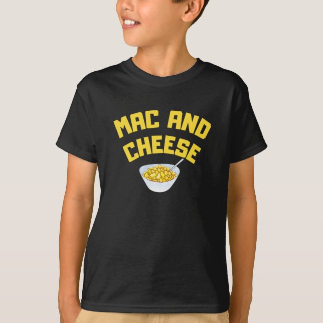 Camiseta Mac And Cheese | Macaroni & Cheese   T-Shirt (Frente)