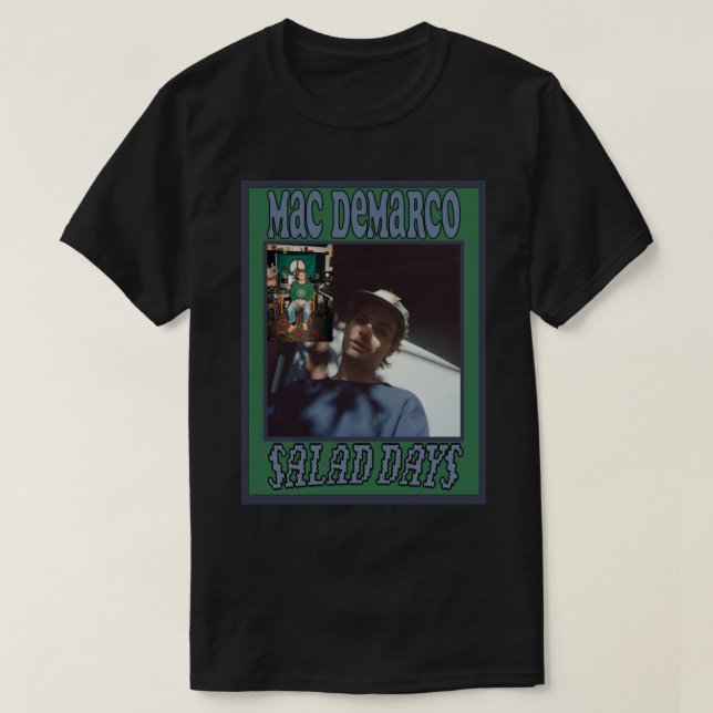 Camiseta Mac Demarco Salad Days Poster Classic T-Shirt (Frente do Design)
