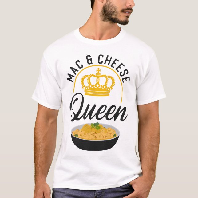 Camiseta Mac E Queijo Mac & Queiese Queen (Frente)