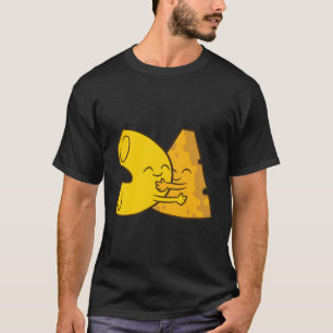 Camiseta Mac E Queijo Pun Cheesy Puns Mac Me Tão Feliz