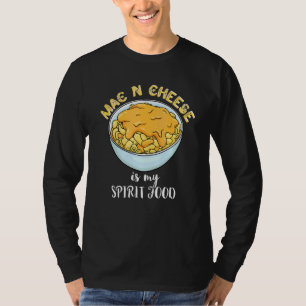 Camiseta Mac N Cheese É a Minha Comida Espiritual Macarrão