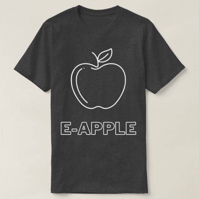 Camiseta maçã 14 (Frente do Design)