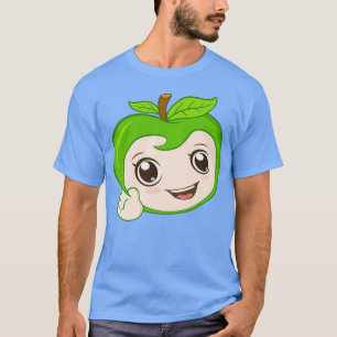Camiseta maçã bonita
