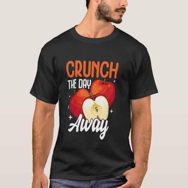Camiseta Maçã de Descascar o Dia (Frente)