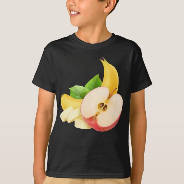 Camiseta Maçã e banana (Frente)