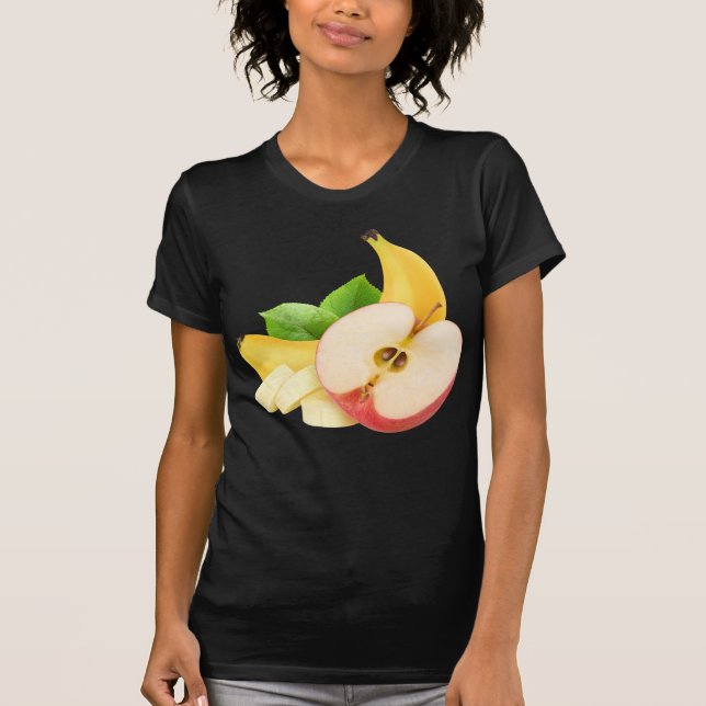 Camiseta Maçã e banana (Frente)