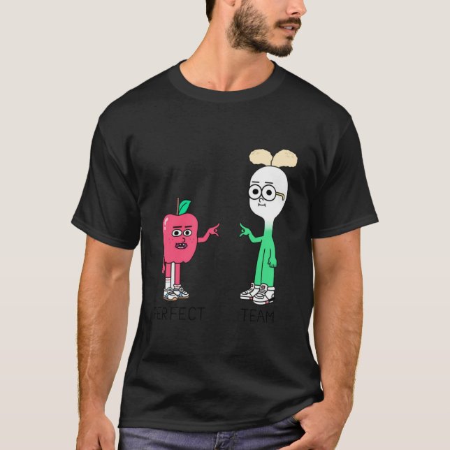 Camiseta maçã e cebola (Frente)