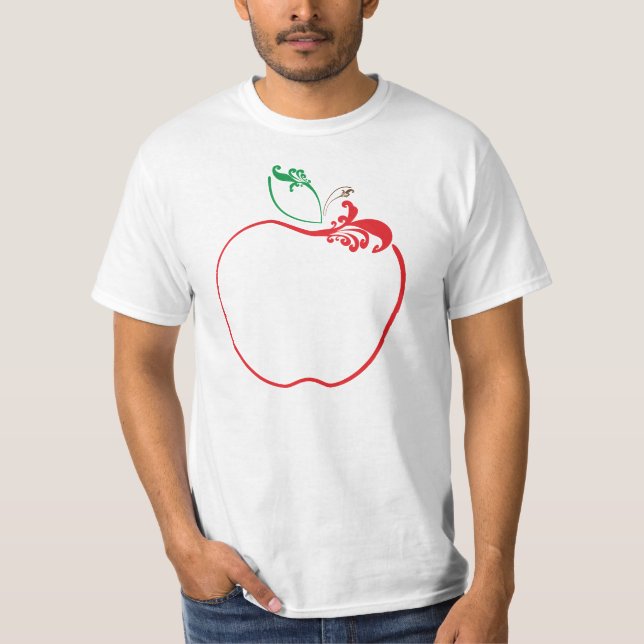 Camiseta maçã florescente (Frente)