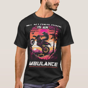 Camiseta Maçã Maçã Lesão Ambulância Citação Sujeira Engraça