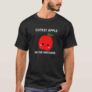 Camiseta Maçã mais fina em Orchard Picking Fruta Themed Lov