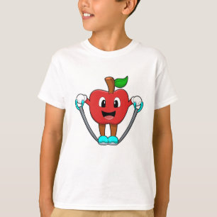 Camiseta Maçã na Malhação com Corda