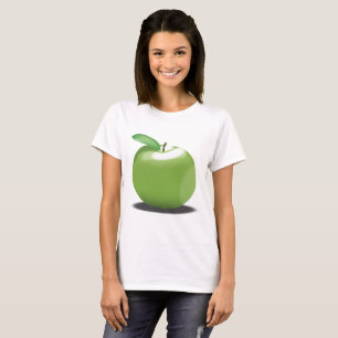 Camiseta Maçã Verde
