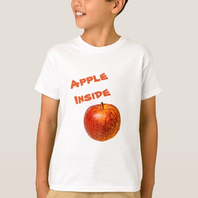 Camiseta Maçã vermelha (Frente)