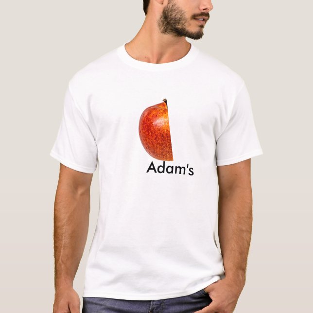 Camiseta Maçã vermelha esquerda (Frente)